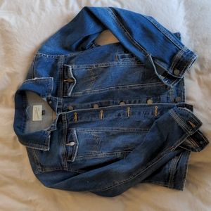 Denim jean jacket universal thread co